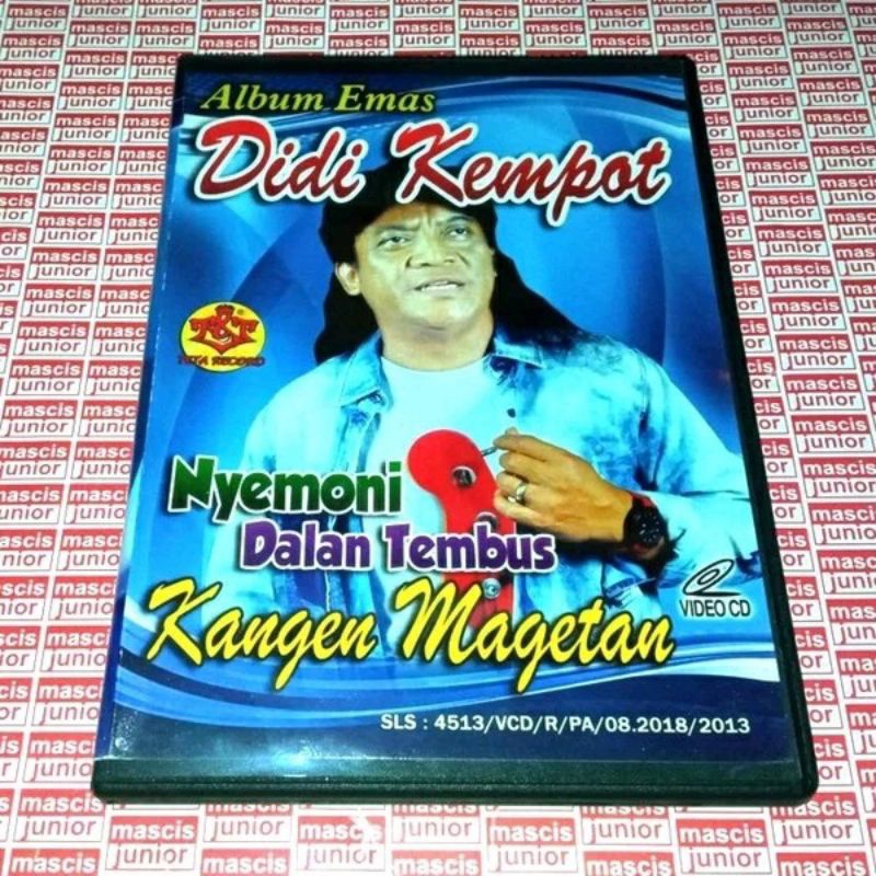 VCD Didi Kempot - Album Emas - Nyemoni V CD Original