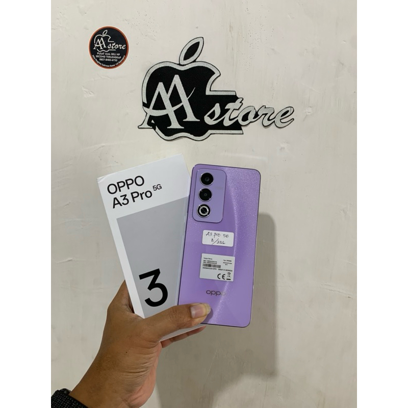 oppo A3 pro 5G 8/256 gb bekas