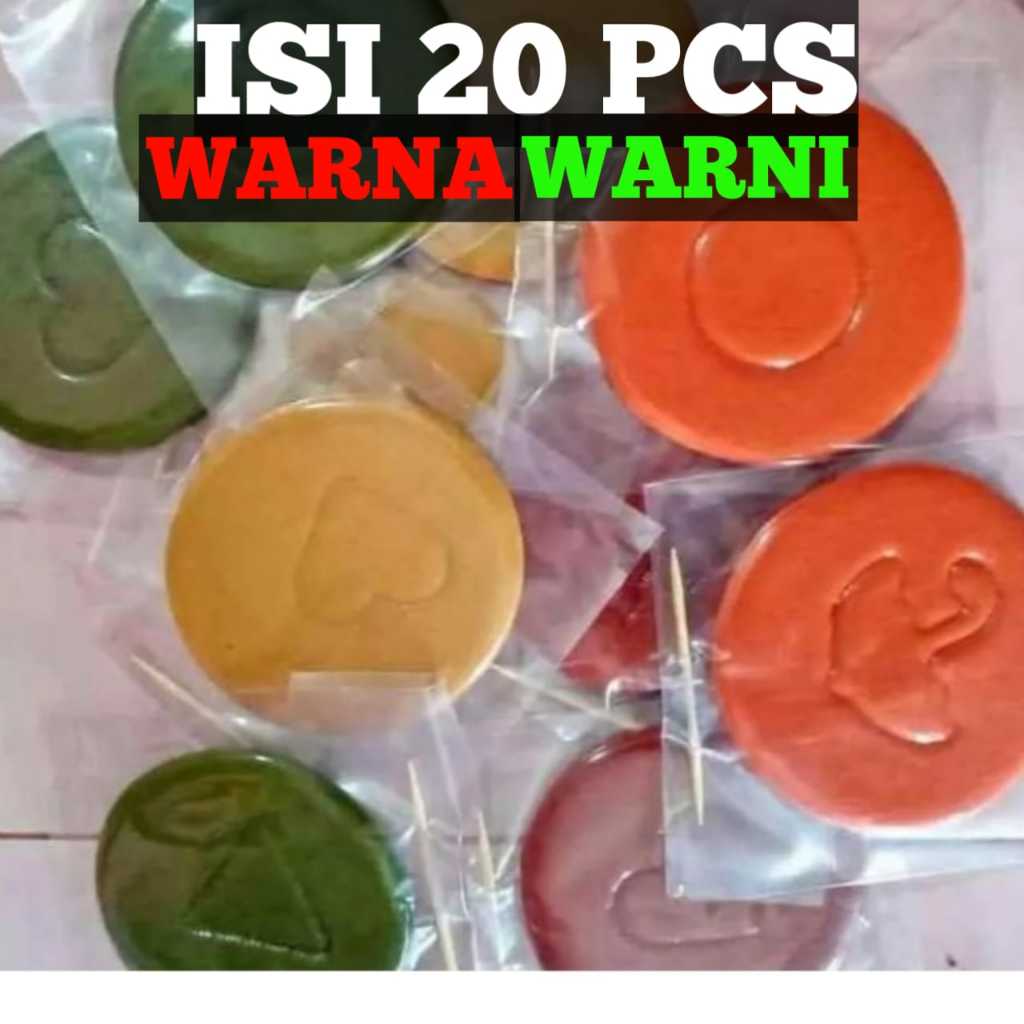 

Permen Dalgona isi 20 pcs Candy Squidgame