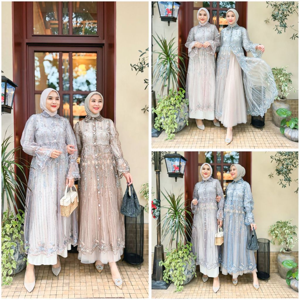 New Outer Tile Brukat | Brukat Kondangan | Outer Viral | Outer tile kekinian | Outer tile kondangan 