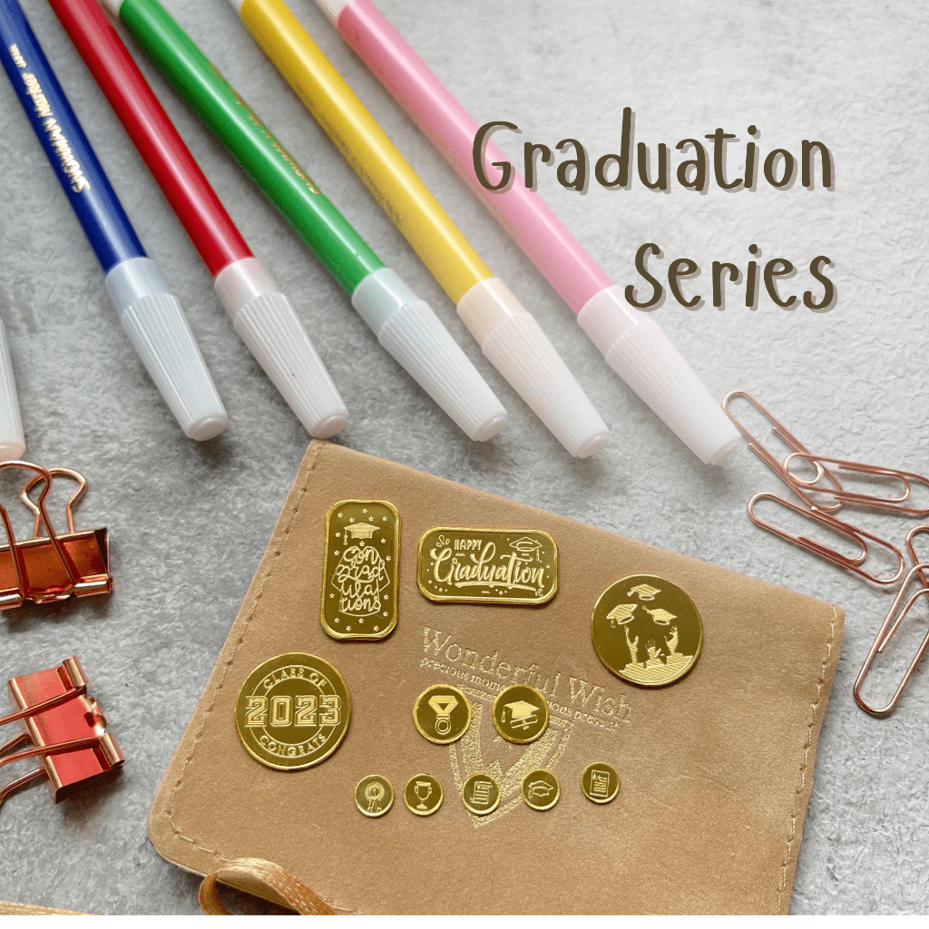 Wonderful Wish Emas Batangan 24Karat Custom Ukir Graduation Series