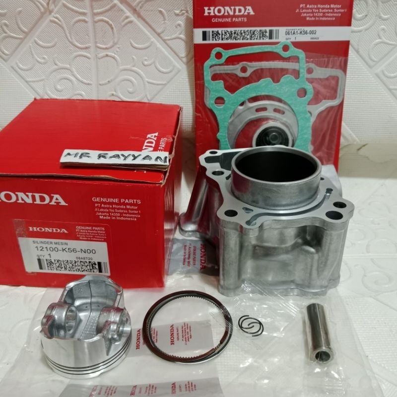 Blok Seher+Topset Honda Sonic 150 R Sonic 150 Komplit
