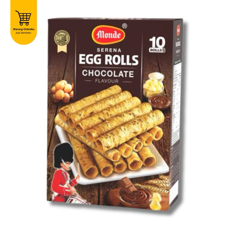 

MONDE SERENA EGG ROLLS CHOCOLATE 70 GR