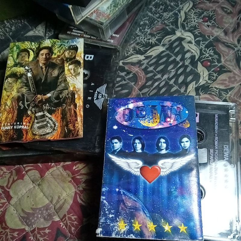 SEPAKET  kaset  COVER LEPEK  DEWA 19  SETIAWAN JODY