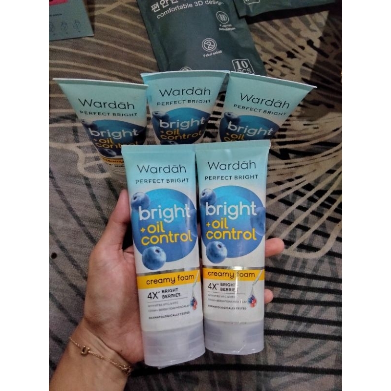 Face wash Wardah oil control creamy foam