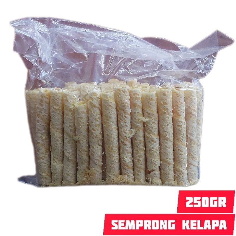 

Semprong Kelapa 250gr Lapis Coconut Chocho Roll Dolpin