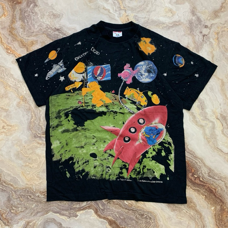 KAOS BAND VINTAGE GRATEFUL DEAD AOP