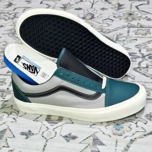 Vans Vault 2016 VLT OG Old Skool LX Leather June Bug Drizzle (ORIGINAL BNIB RESMI STORE LUAR)