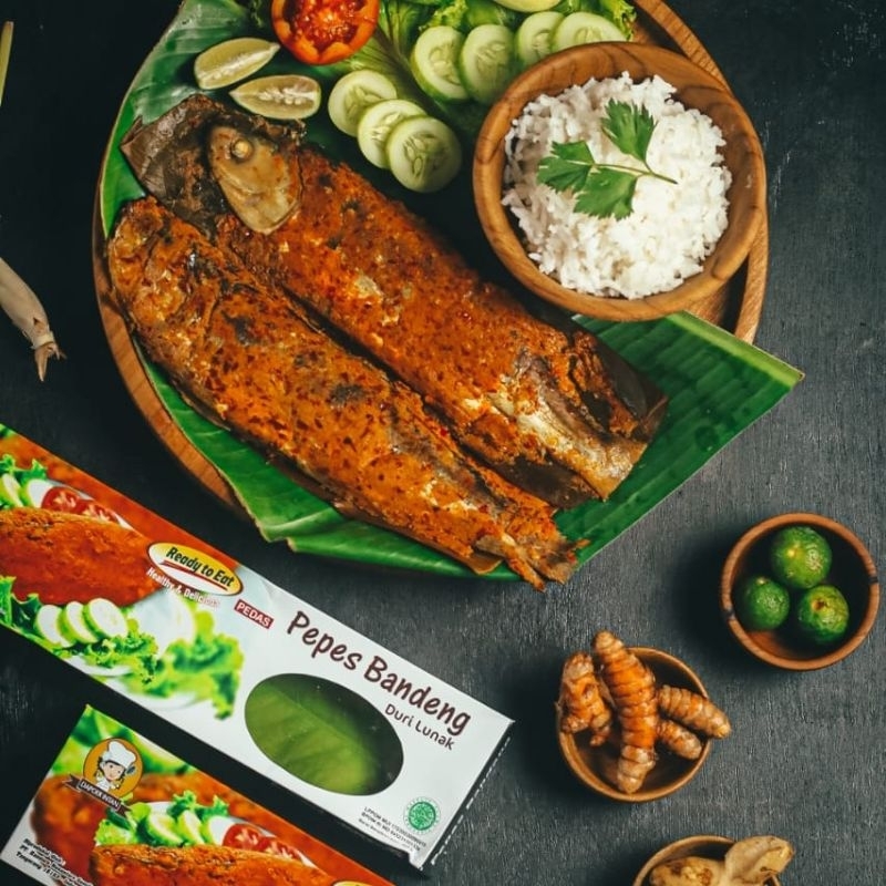 

Pepes Bandeng Duri Lunak Dapoer Intan (tidak pedas, pedas) 250 gram