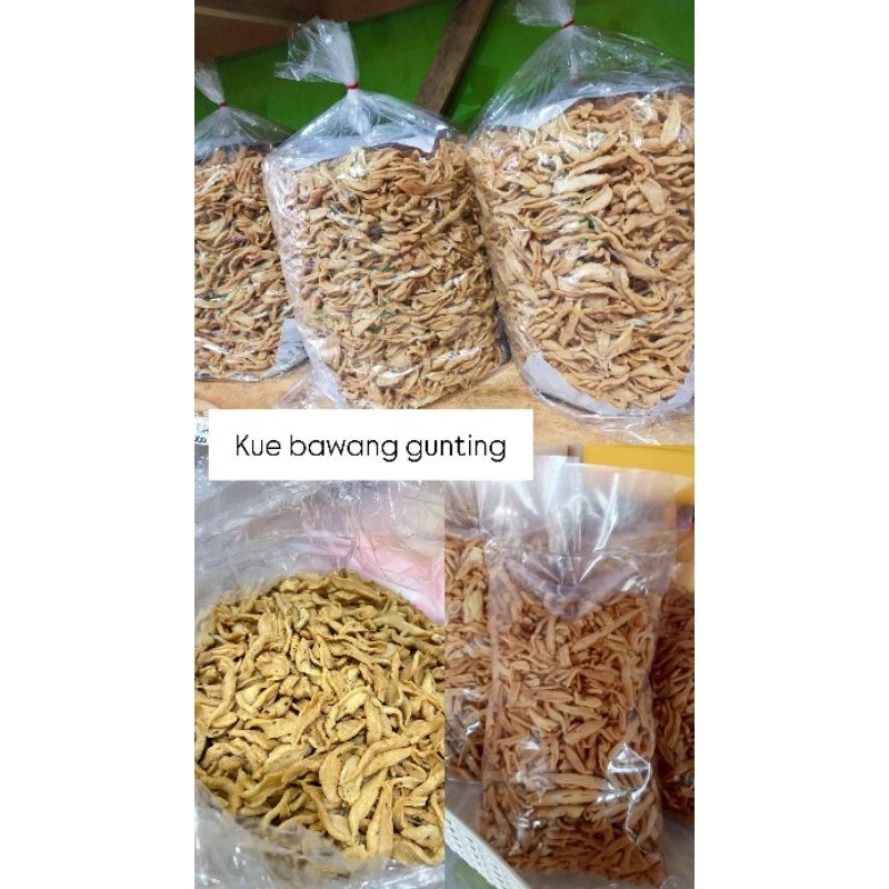 

NEW TERMURAH 250GR KUE BAWANG GUNTING ASLI PADANG
