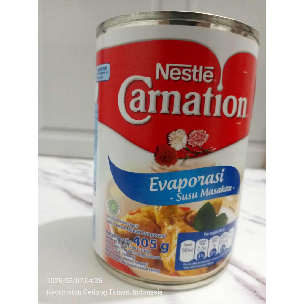 

Susu Evaporasi Nestle Carnation 405gr Enak dan Praktis