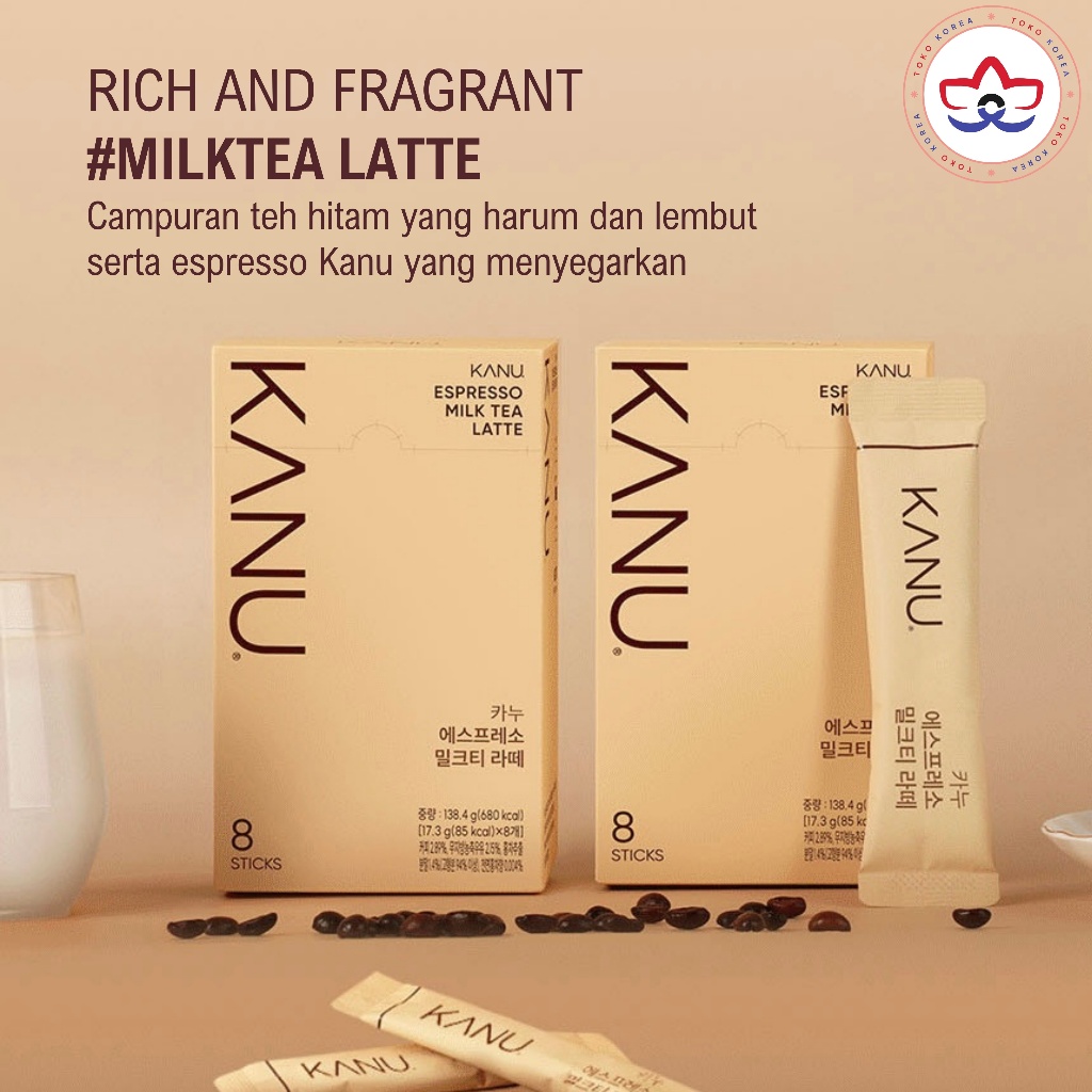 

[ KANU ] ESPRESSO MILK TEA LATTE (8 STICKS)