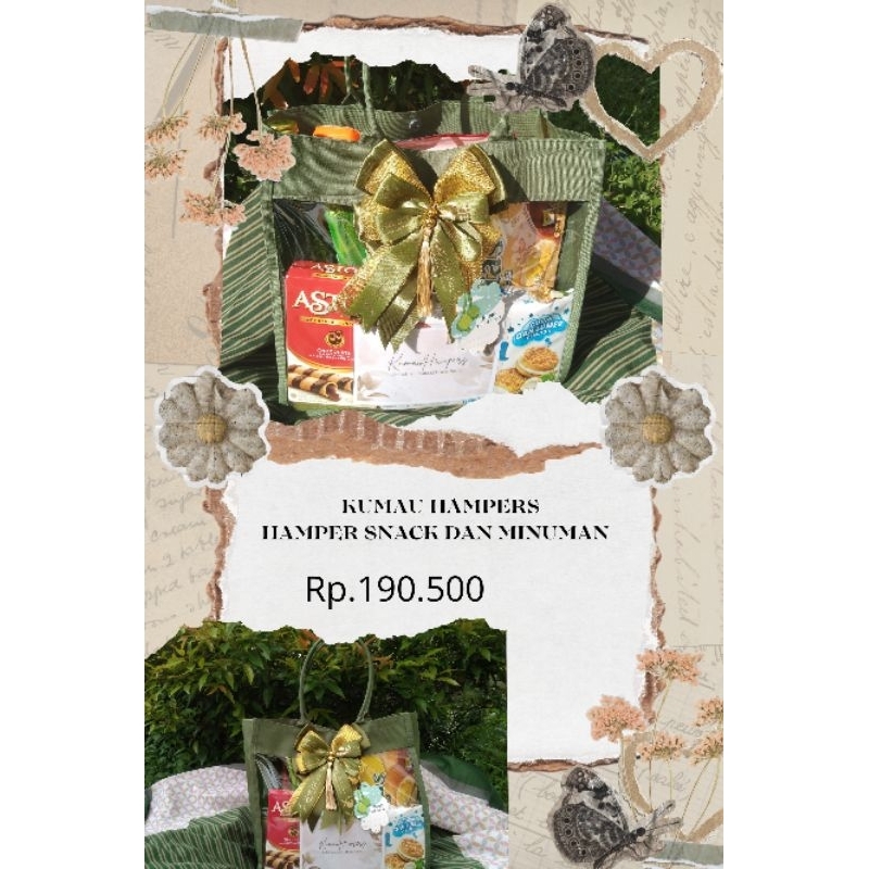

Hampers lebaran Snack dan minuman