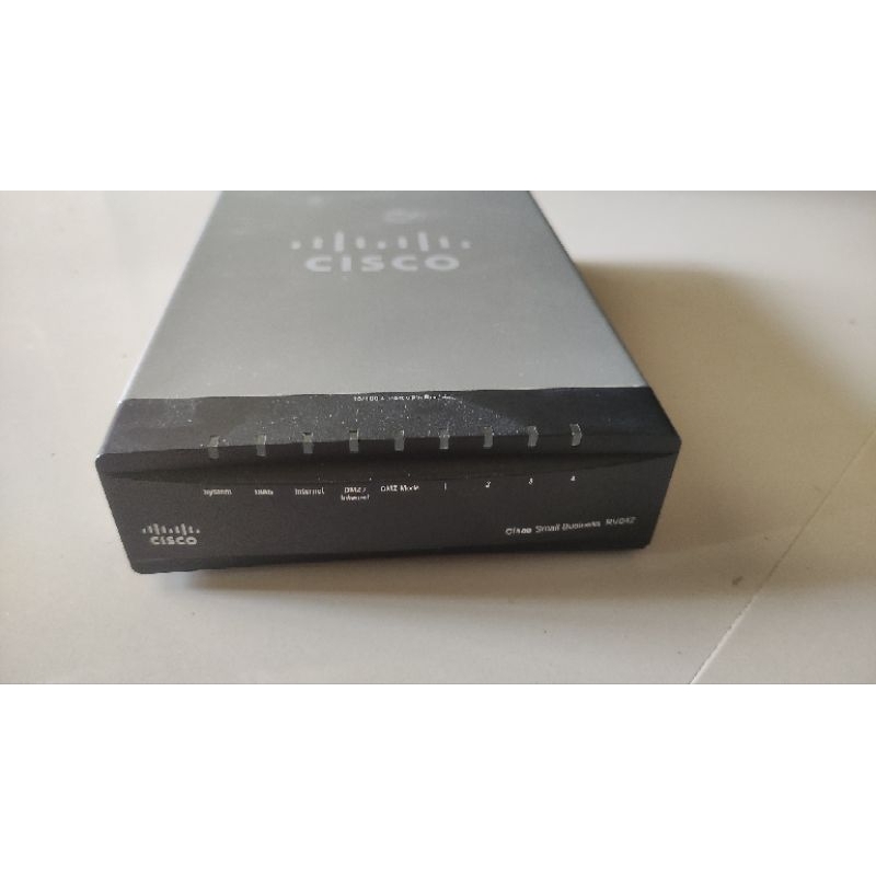 Router cisco Small business RV042 DUAL WAN LOAD BALANCE Tanpa Adaptor