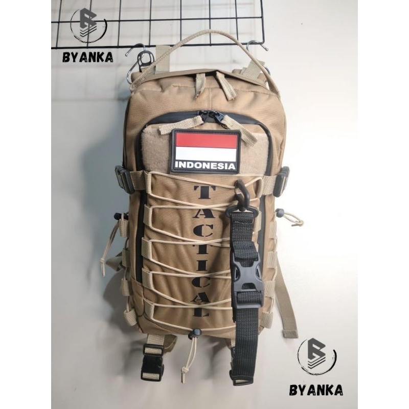 BYANKA - TAS PUNGGUNG TACTICAL NEW WATERPROOF // TAS RANSEL TACTICAL TALIKUR WATERPROOF
