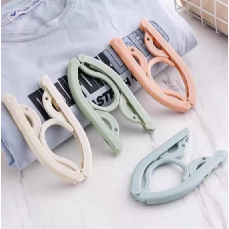 AK Hanger Lipat Portable Travel / Gantungan Baju Lipat