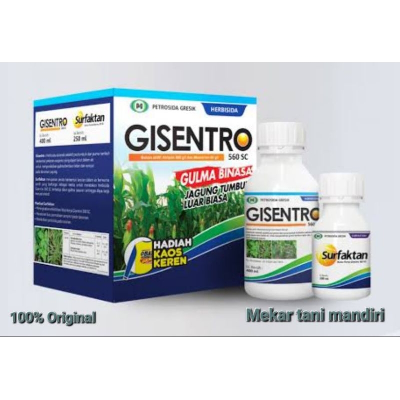 Herbisida Gisentro 560 Sc kemasan 250 ml