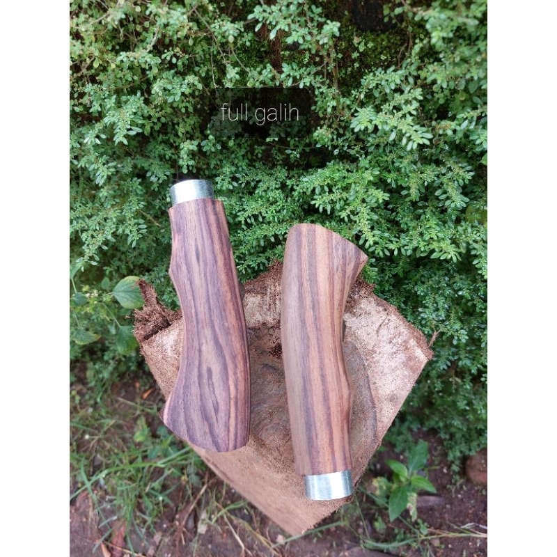 gagang golok kelok2 asli kayu sonokeling