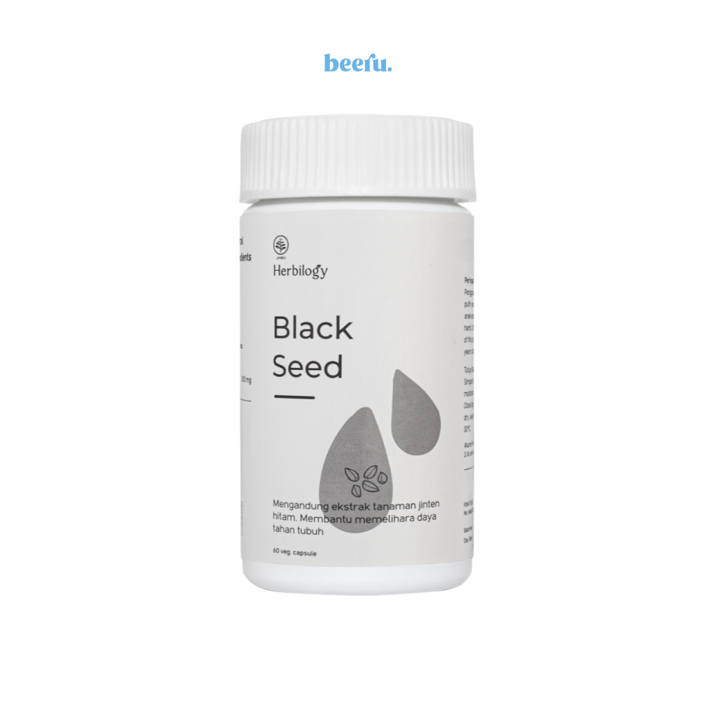 Herbilogy Black Seed (Habbatussauda) - 60 Capsule
