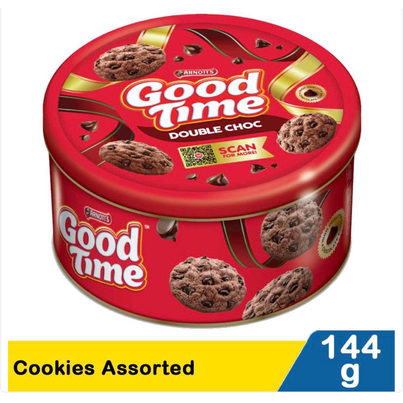 

Good time cookies assorted 144g