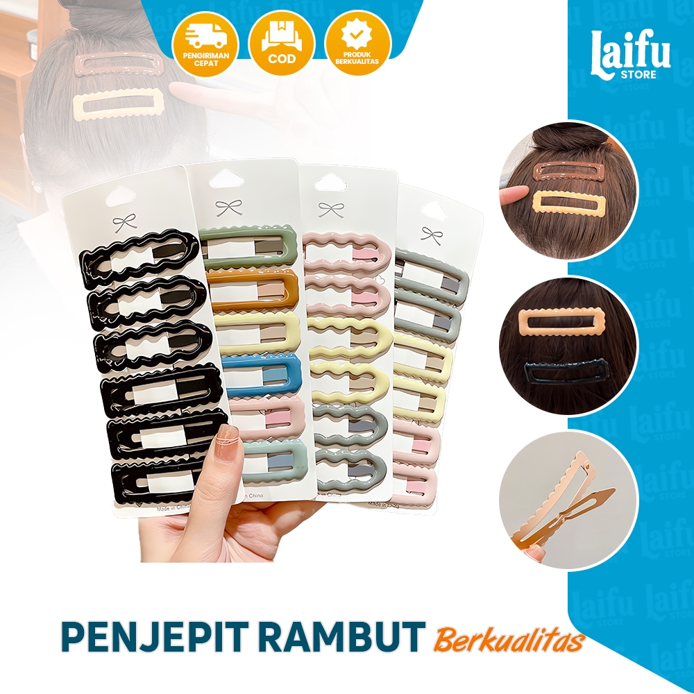 Jepit rambut jepit rambut warna-warni jepit rambut paruh bebek jepit rambut hiasan kepala