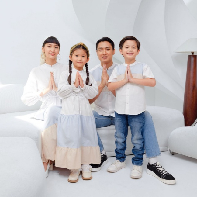 X EIGHT Niel Shirts Couple Family - Kemko Couple Keluarga Sarimbit