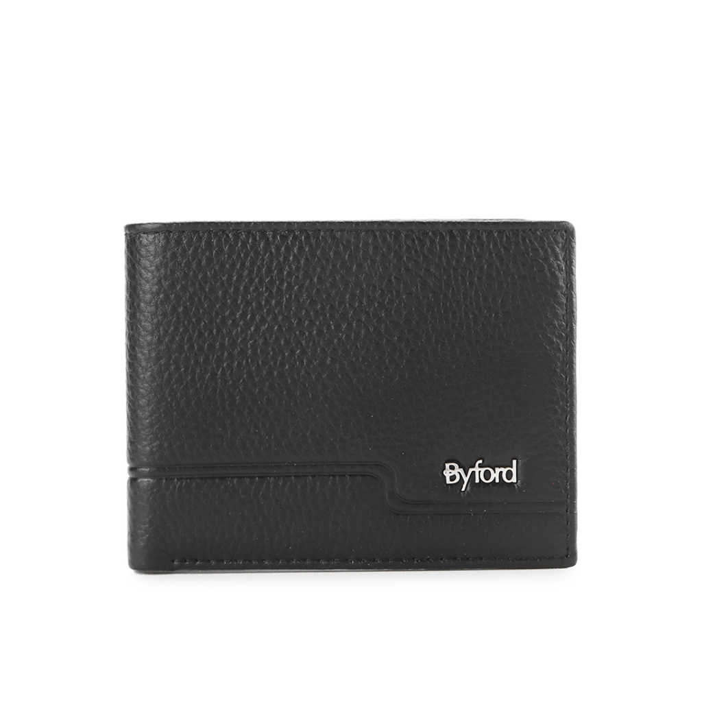 Byford Dompet Lipat Pendek Pria Kulit Men Leather Short Wallet 2211412002BLA