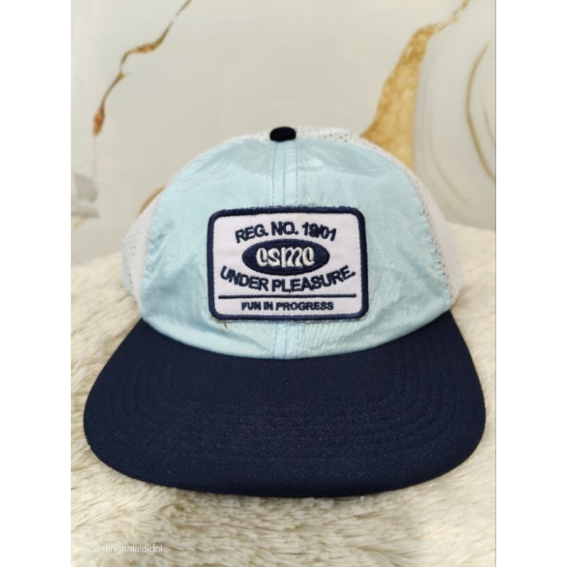(BARU) Topi Cap Hat COSMIC HANMORE Baby Blue Original