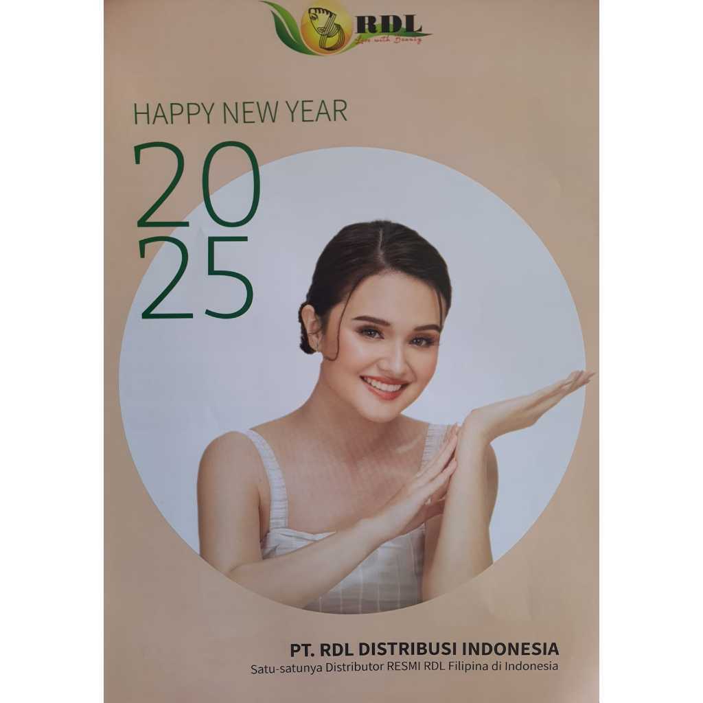 

KALENDER 2025 + free tempat sabun RDL