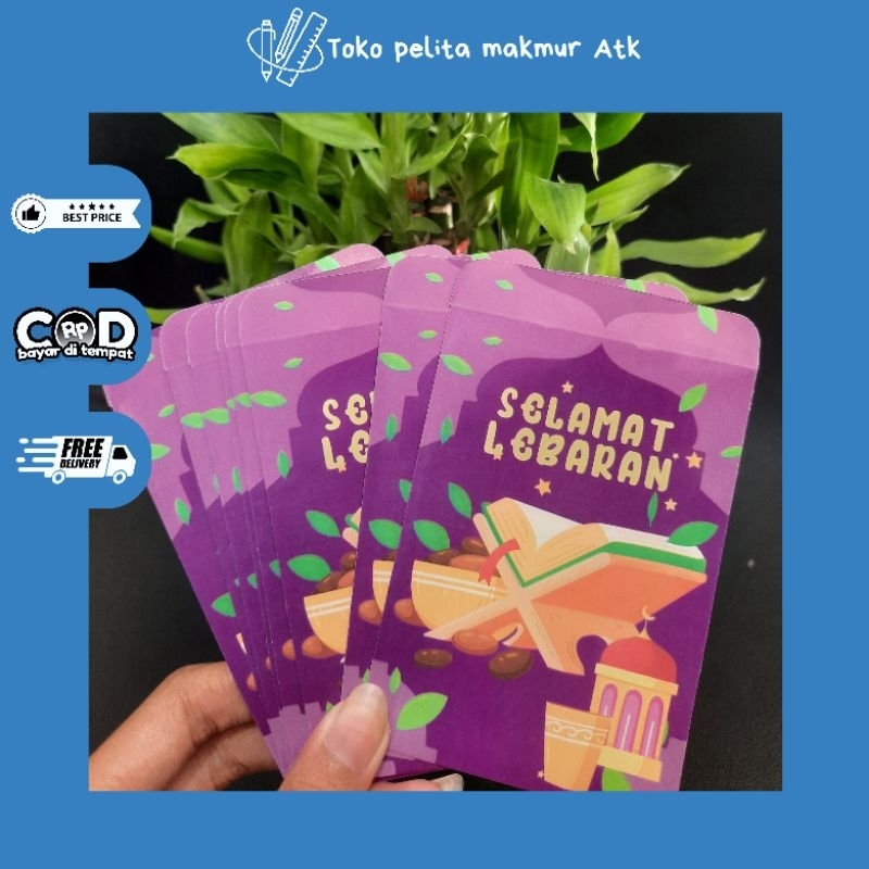 

( 10 PCS ) AMPLOP LEBARAN | IED MUBAROK | ANGPAO LEBARAN
