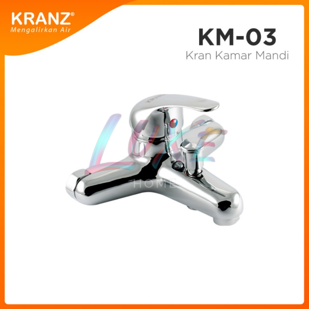 Keran Shower Kamar Mandi Air Panas dan Dingin KRANZ KM 03