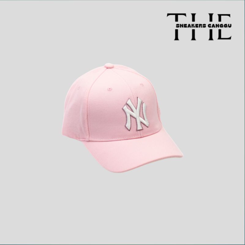 TSC MLB Diamknd Stamp Ball Cap New York Yanlees Pink White