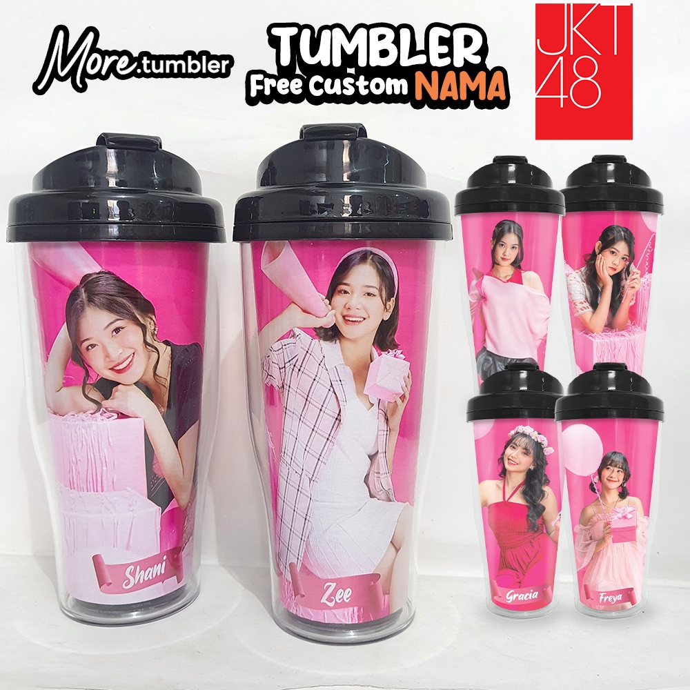 Tumbler JKT48 / merchandise JKT 48 Botol minum / type P