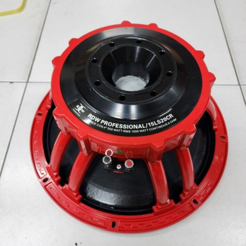 SPEAKER COMPONENT RDW 15LS20CR SPEAKER 15 INCH VOICE COIL 4 INCH ORIGINAL 15 LS 20 CR