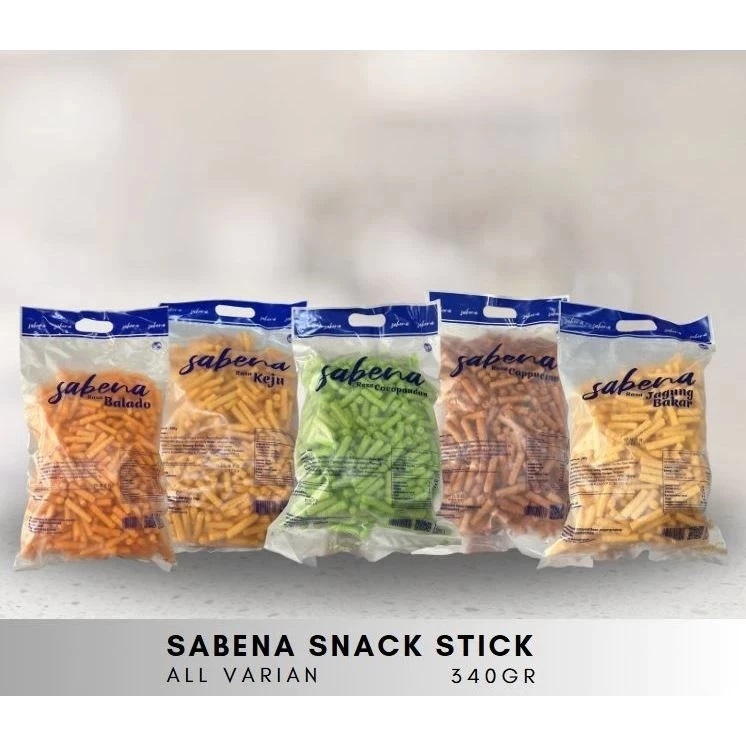 

SABENA STIK 340 GR SNACK CEMILAN ENAK MURAH / SNACK STIK SABENA ALL VARIAN 340gr