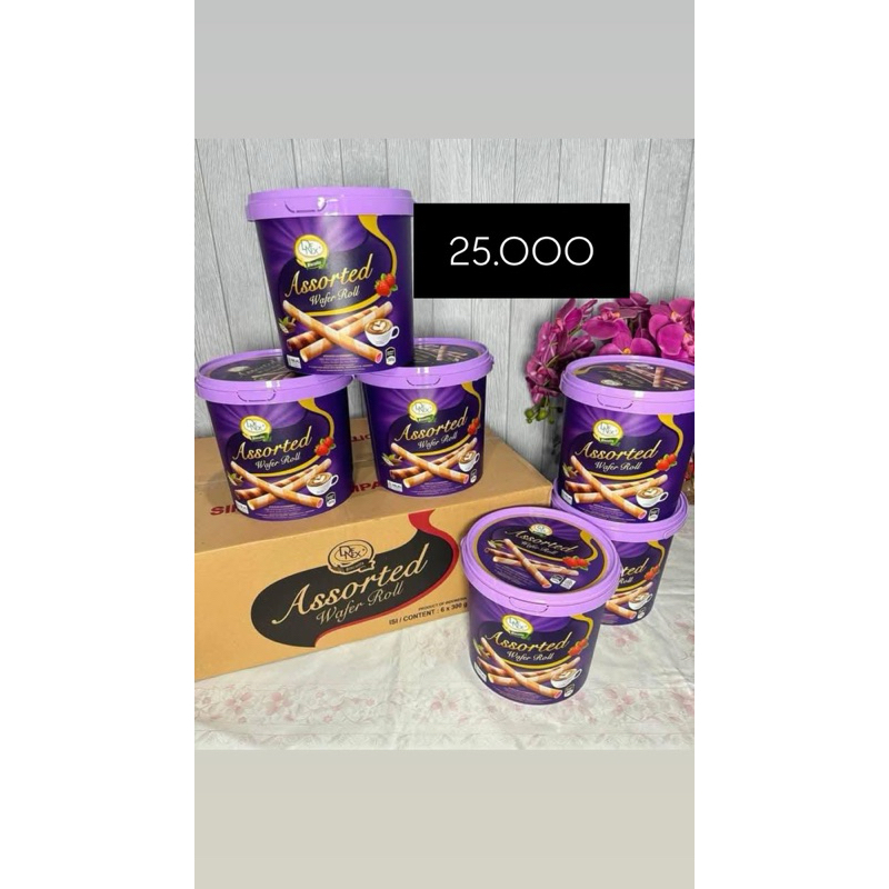 

KUE LEBARAN WAFER ROLL ASSORTED