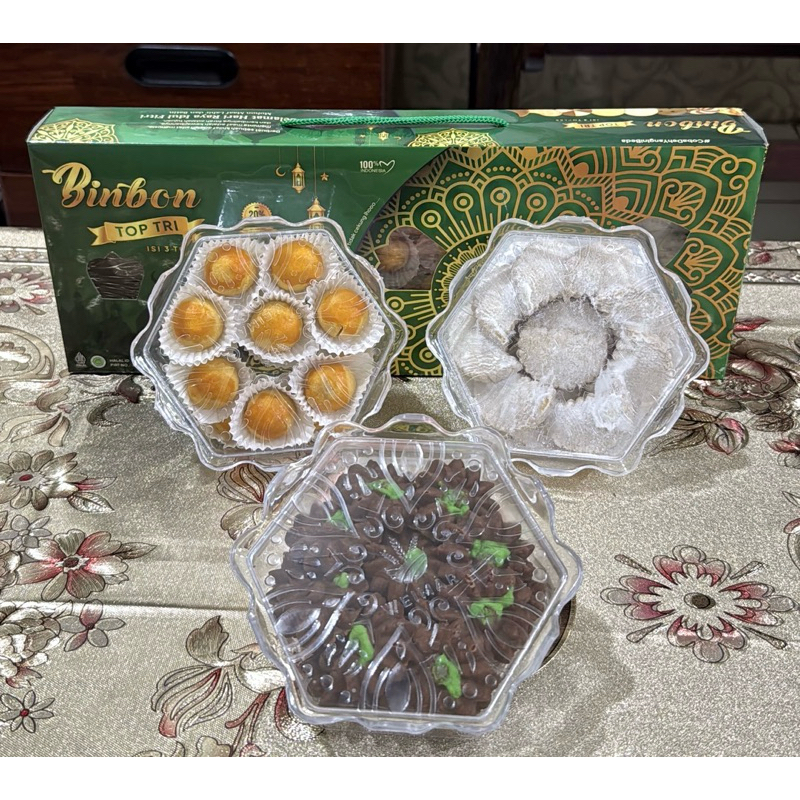 

PAKET PASTEL KUE KERING BINBON ISI 3 KUE KERING PAKETAN HAMPERS BINBON TOP 3