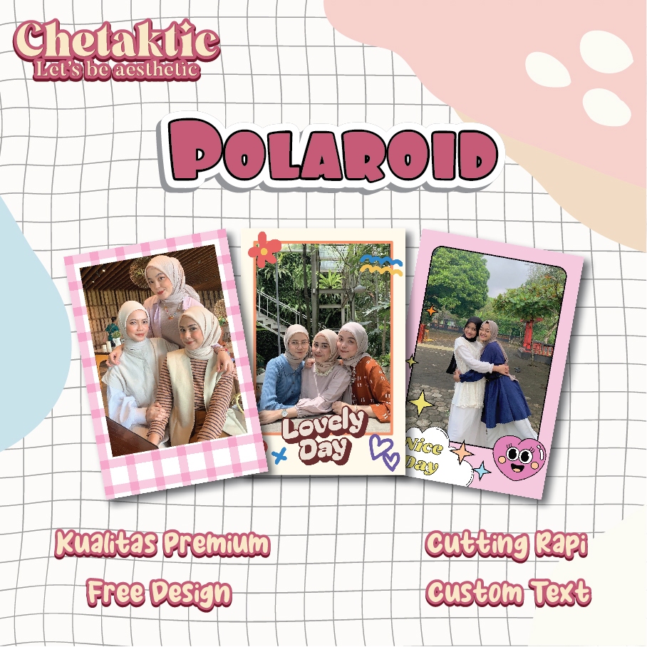 POLAROID / POLAROID MOTIF / CETAK FOTO POLAROID / ALBUM FOTO POLAROID / FOTO POLAROID