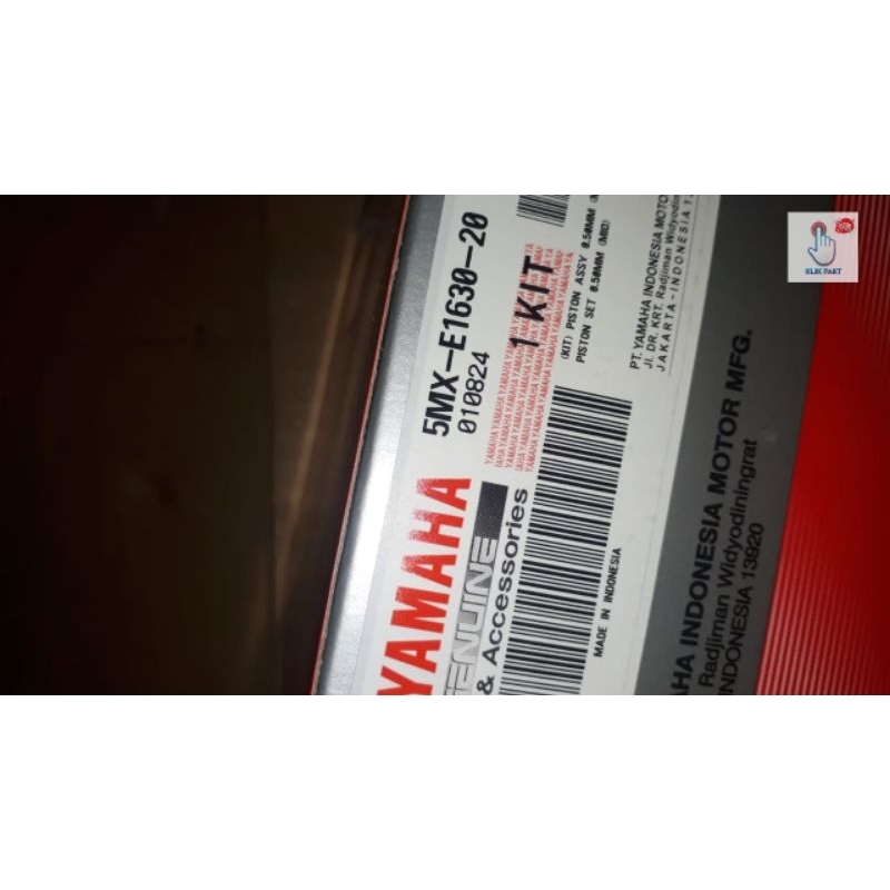 5MX-E1630-20 piston set 0.50mm mio