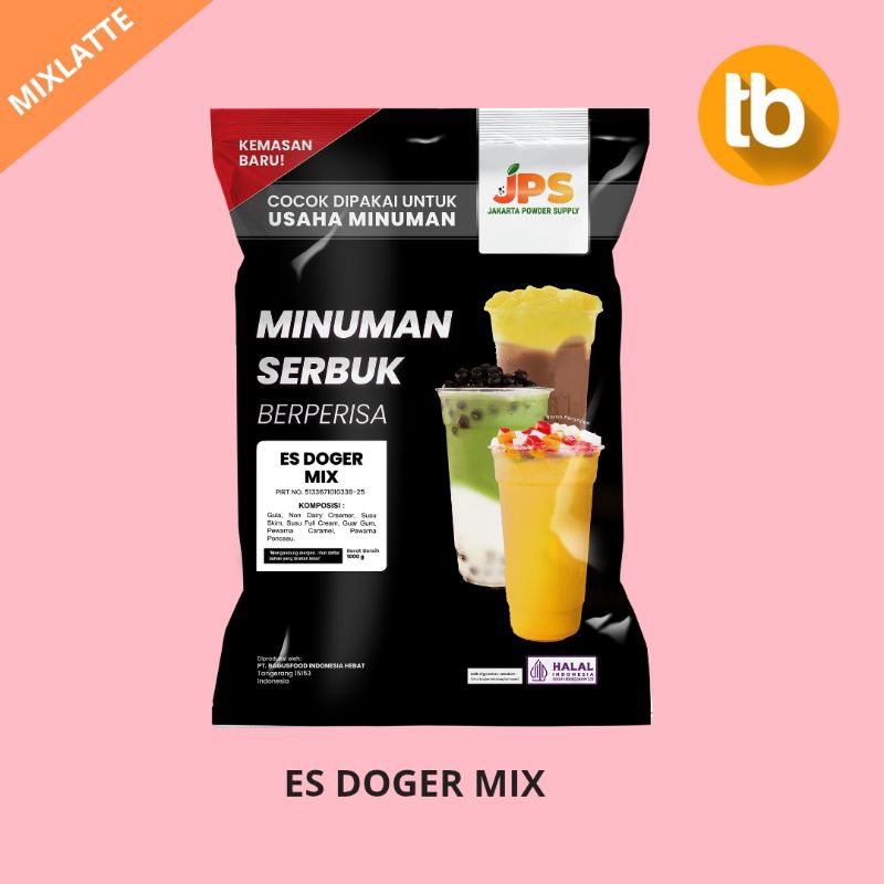 

Powder Drink JPS Bubuk Minuman Rasa Es Doger 1kg
