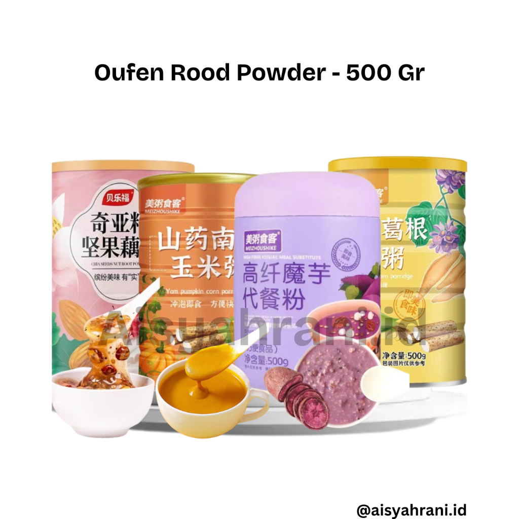 

Lotus Root Powder Oufen Fruit Ubi, Jagung, Labu, dan cherry