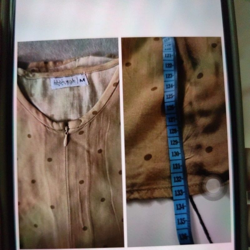 preloved gamis khalewale size M