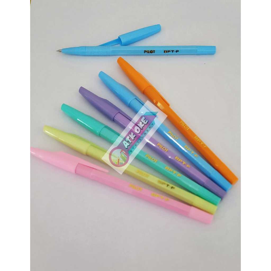 

Pilot Pen BPT-P Pastel 0.7MM Hitam 1 Pcs/ 1 Biji