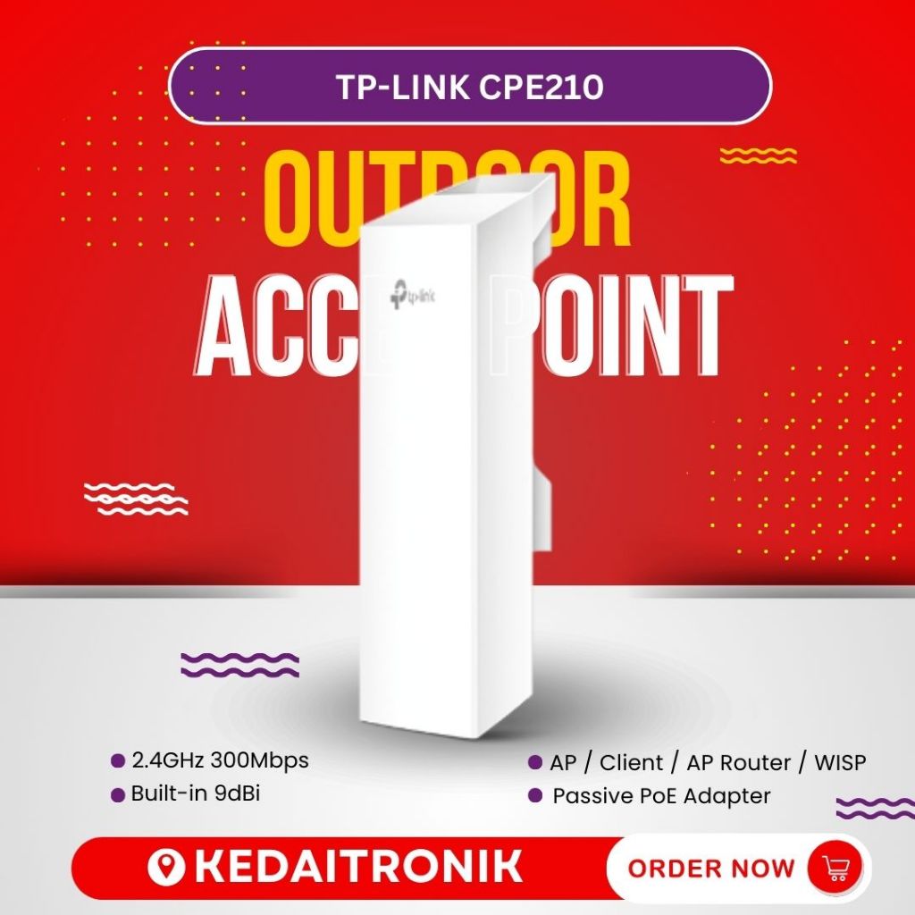 NEW TPLink CPE 210 Outdoor Wireless TP Link CPE210 Wireless Outdoor