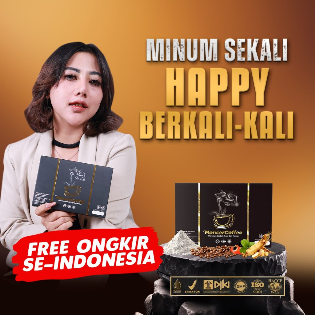 

Kopi Herbal Berkhasiat Pria Sudah Terdaftar Bpom dan Halal 100% Original Bisa Cod Privasi Terjaga