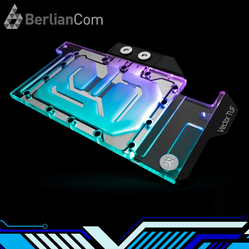 EKWB EK Quantum Vector TUF RTX 3080 3090 D-RGB Nickel Plexi +BACKPLATE