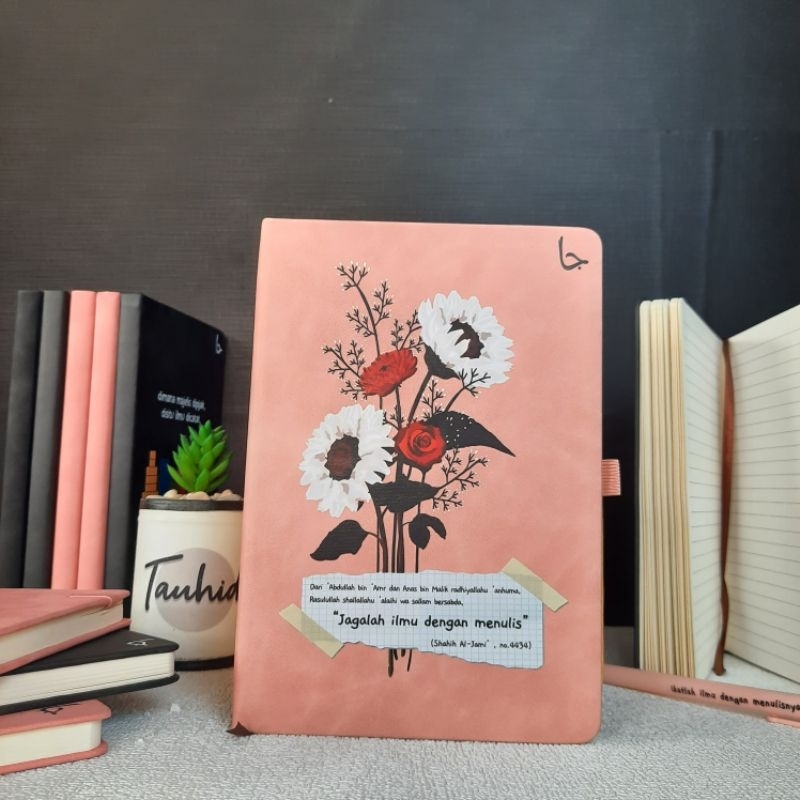

Jaariyah Buku Catatan Notebook A5 Islami Desain Dakwah Premium Free Pulpen