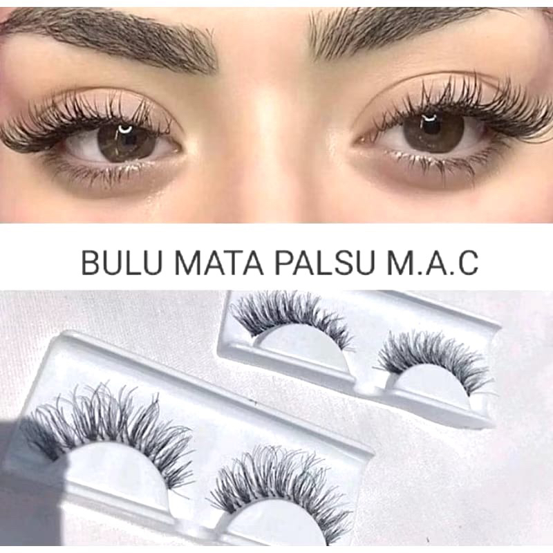 [COMELA] BULU MATA PALSU FAKE EYELASH MURAH ECER BULU MATA PALSU MAC BULU MATA PALSU NATURAL