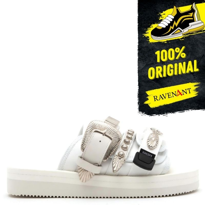SUICOKE x TOGA MOTO White ORIGINAL - Sandal Pria/Wanita