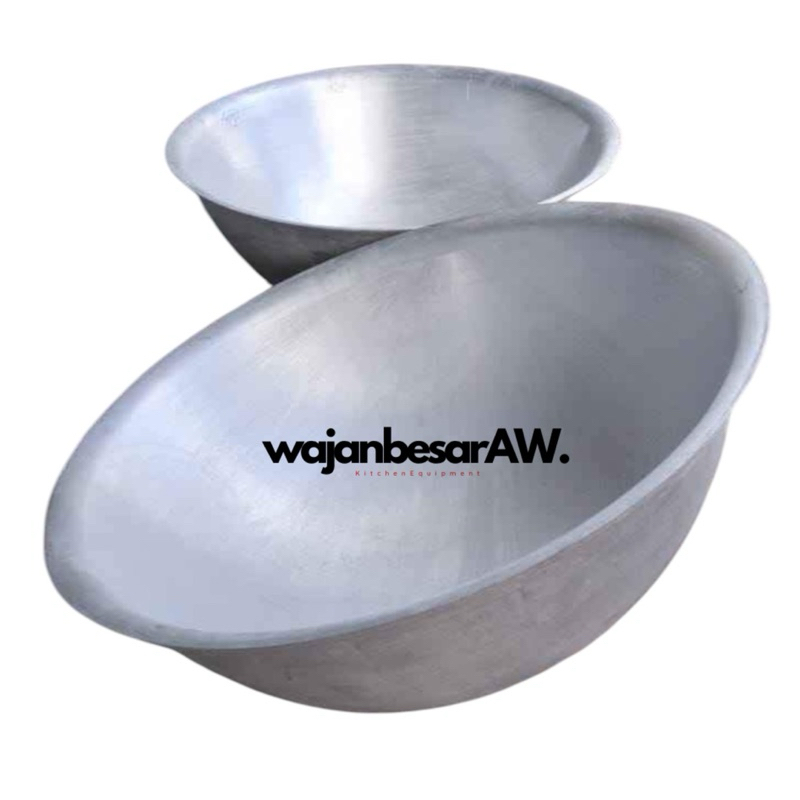 Wajan Besar Aluminium 80 Cm Tebal Cekung